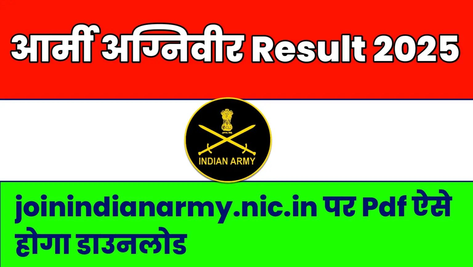 Army Agniveer Result 2025