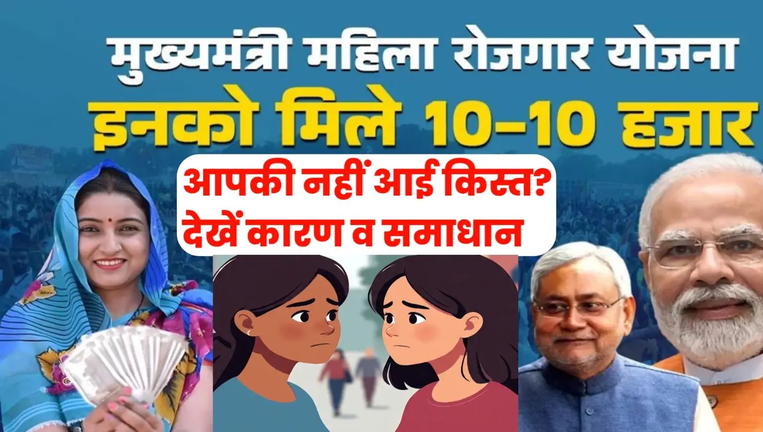 Bihar Mahila Rojgar Yojana 2025 Installment