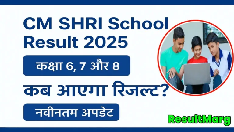 CM Shri School Result 2025