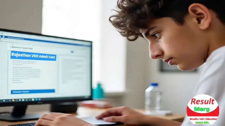 Rajasthan VDO Admit Card 2025