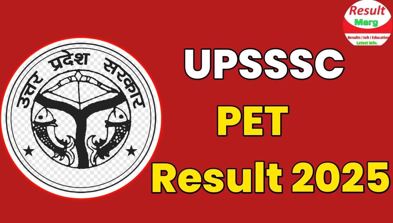 UPSSSC PET Result Date 2025