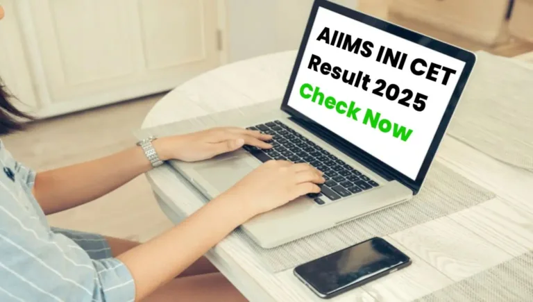 AIIMS INI CET Result 2025