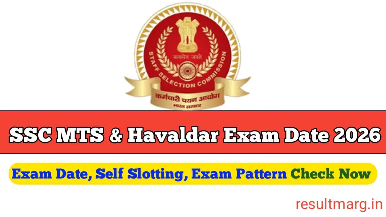 SSC MTS Exam Date 2026