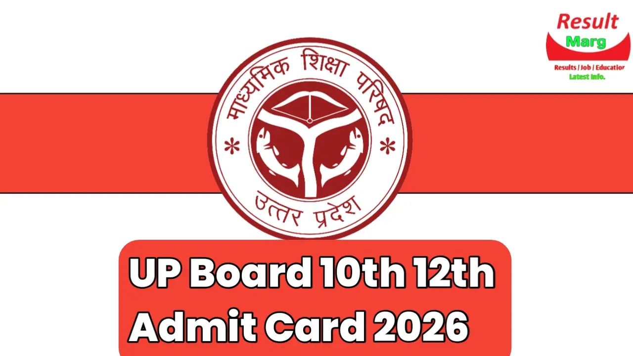 UP Board 10th 12th Admit Card 2026