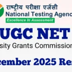 UGC NET December 2025 Result