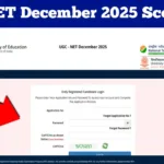 UGC NET December 2025 Scorecard