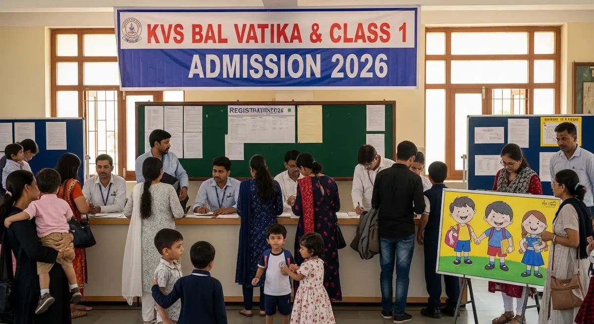 KVS Bal Vatika Admission 2026
