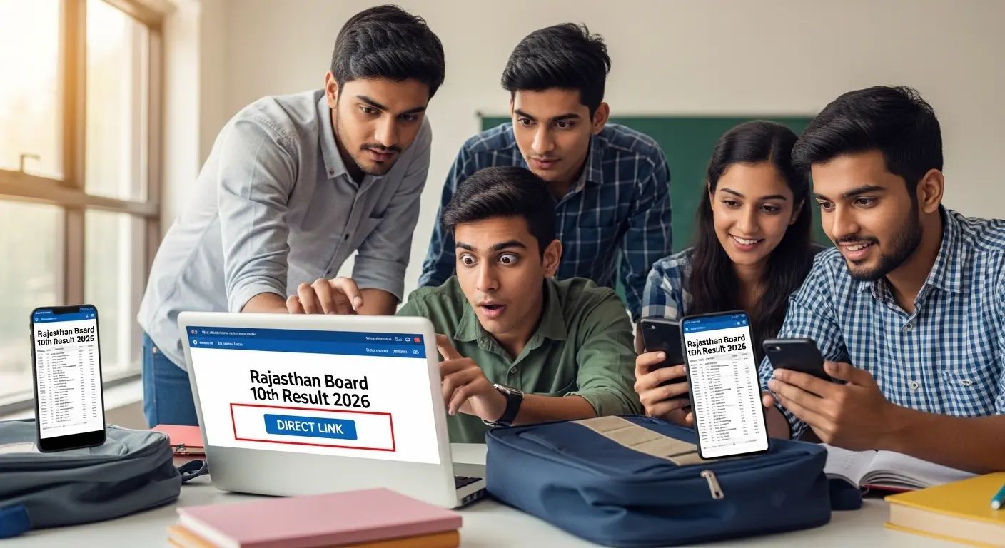 Rajasthan Board 10th Result 2026 Link
