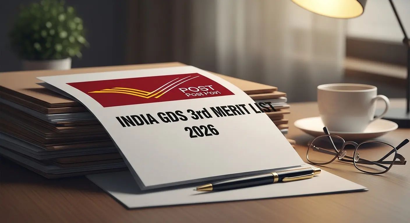 India Post GDS 3rd Merit List 2026