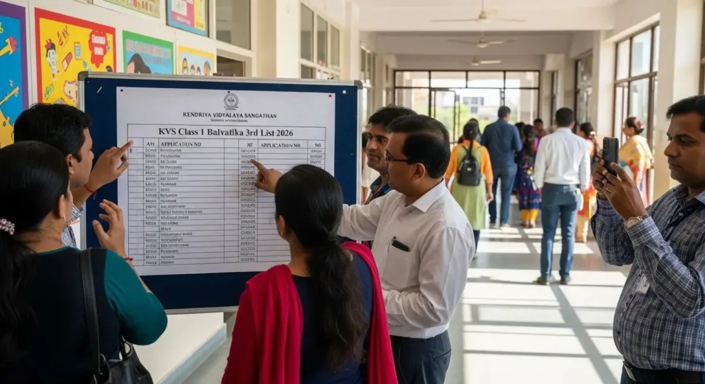  KVS 3rd Lottery Result List 2026